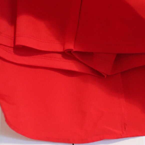 Live Well Lifestyle Red Skort Wide Elastic Waistband Stretchy Undershorts Medium - Picture 11 of 14